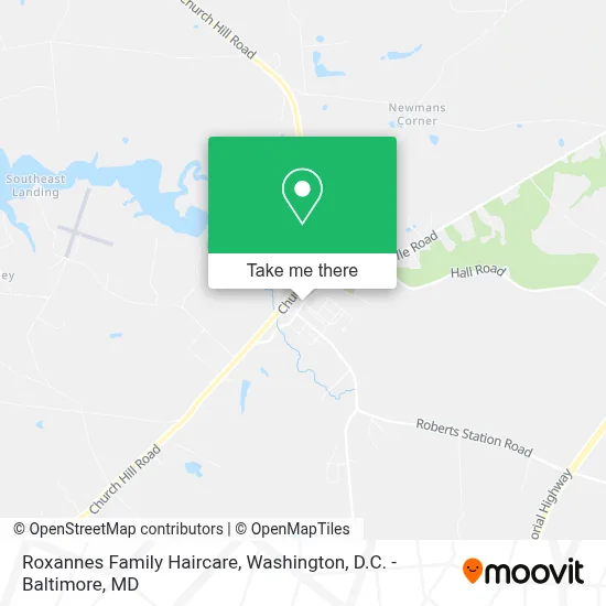 Roxannes Family Haircare map