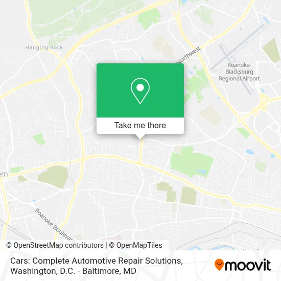 Cars: Complete Automotive Repair Solutions map