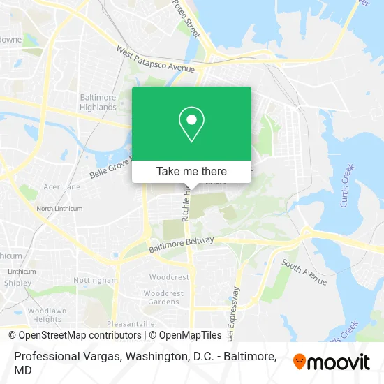 Professional Vargas map