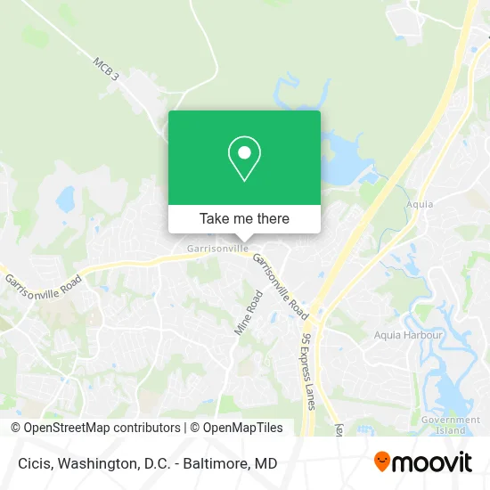 Cicis map