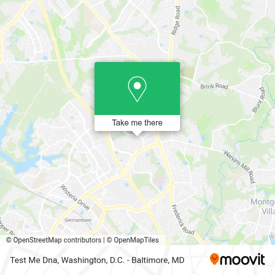 Test Me Dna map