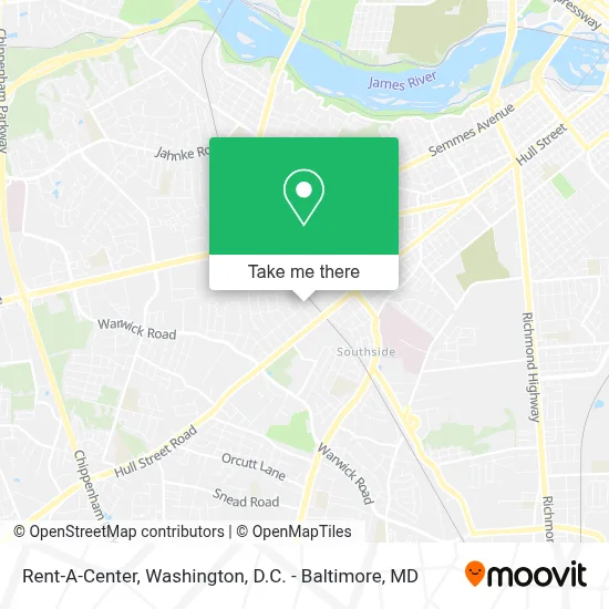 Rent-A-Center map