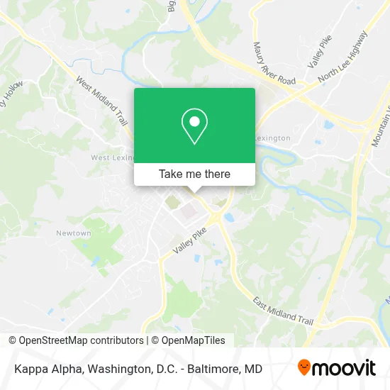Kappa Alpha map