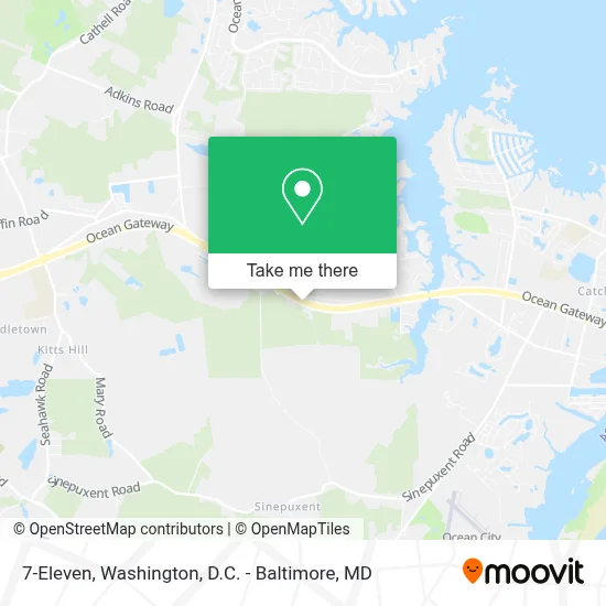 7-Eleven map