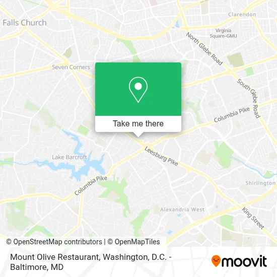 Mount Olive Restaurant map