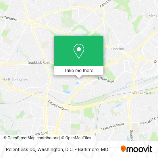 Relentless Dc map