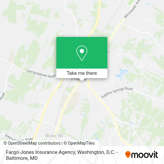 Fargo-Jones Insurance Agency map