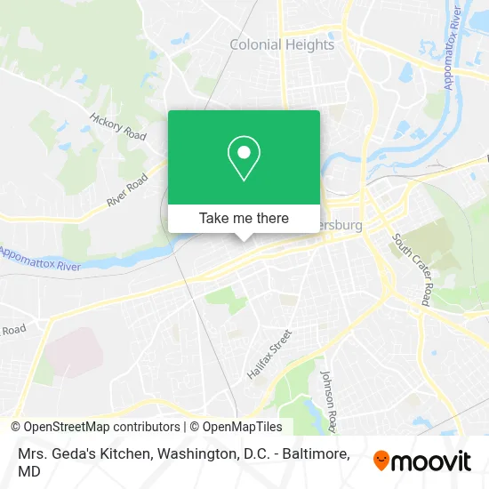 Mrs. Geda's Kitchen map