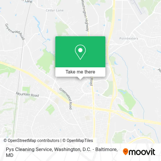 Pys Cleaning Service map