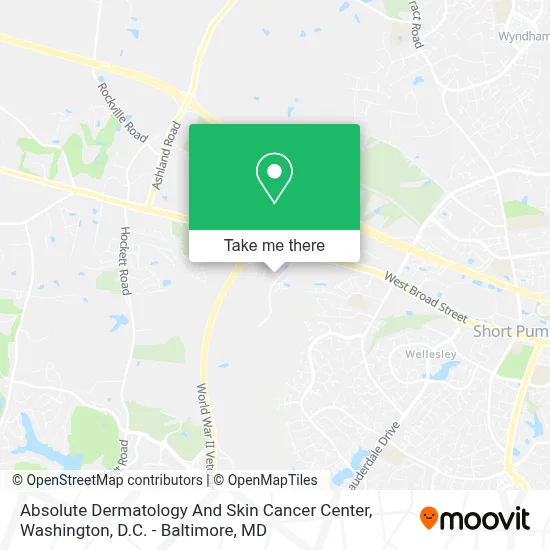 Absolute Dermatology And Skin Cancer Center map