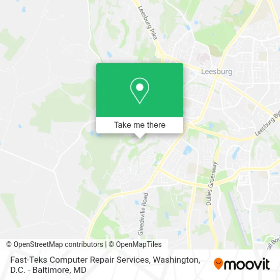 Fast-Teks Computer Repair Services map