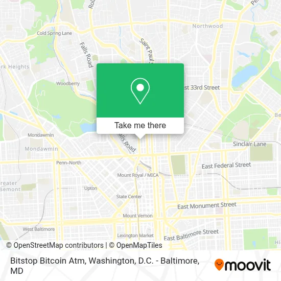 Bitstop Bitcoin Atm map