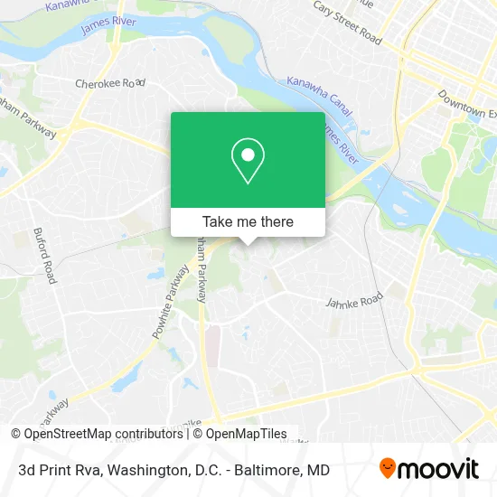 3d Print Rva map