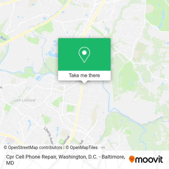Cpr Cell Phone Repair map