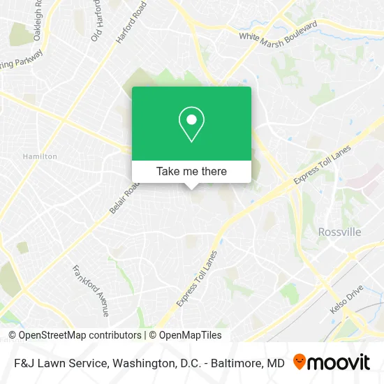 F&J Lawn Service map