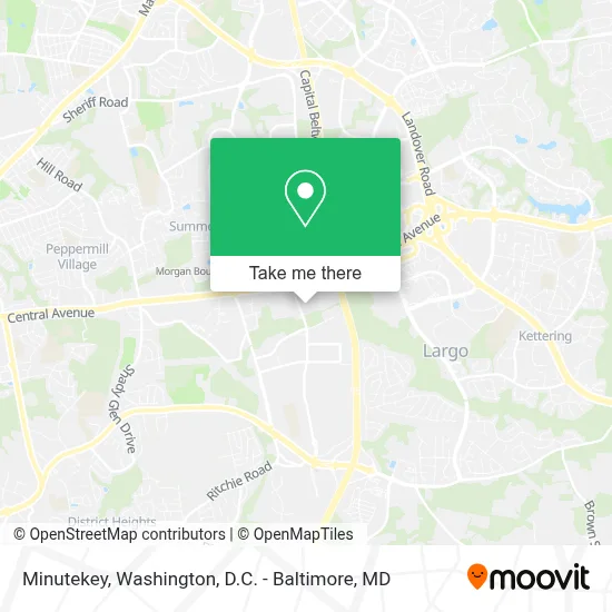 Minutekey map