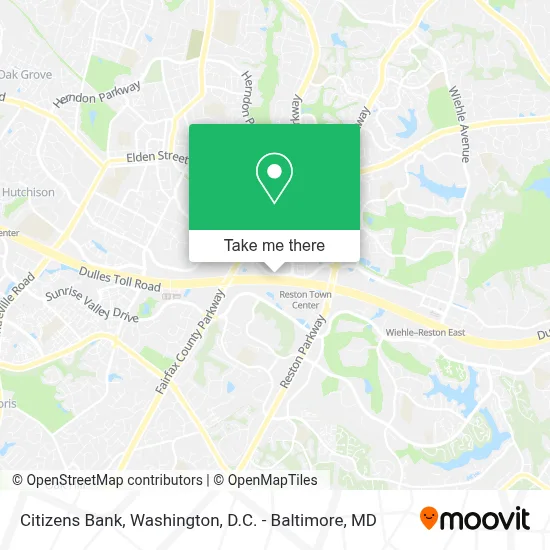 Citizens Bank map