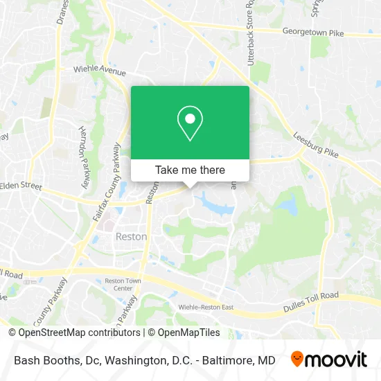 Bash Booths, Dc map