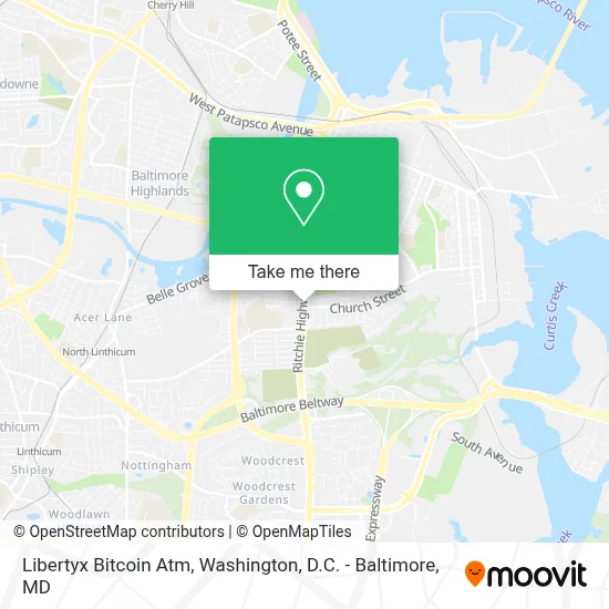 Libertyx Bitcoin Atm map