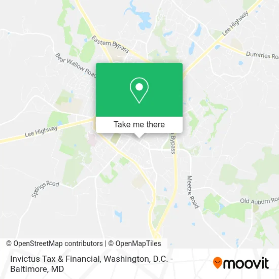 Invictus Tax & Financial map