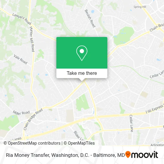 Ria Money Transfer map