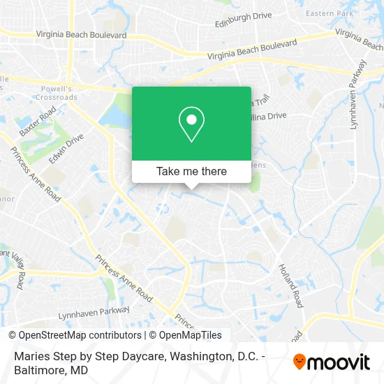 Maries Step by Step Daycare map