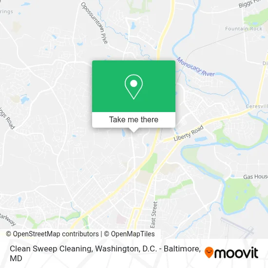 Clean Sweep Cleaning map