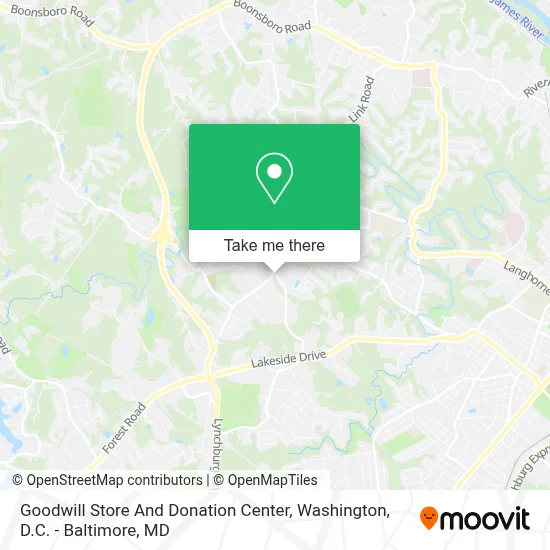 Goodwill Store And Donation Center map
