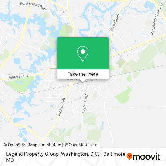 Legend Property Group map