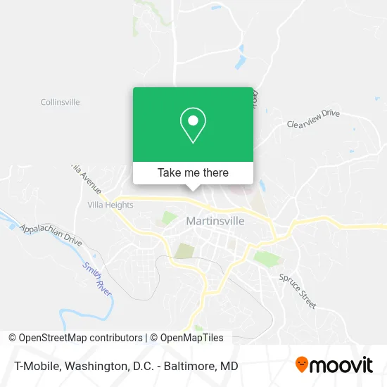 T-Mobile map
