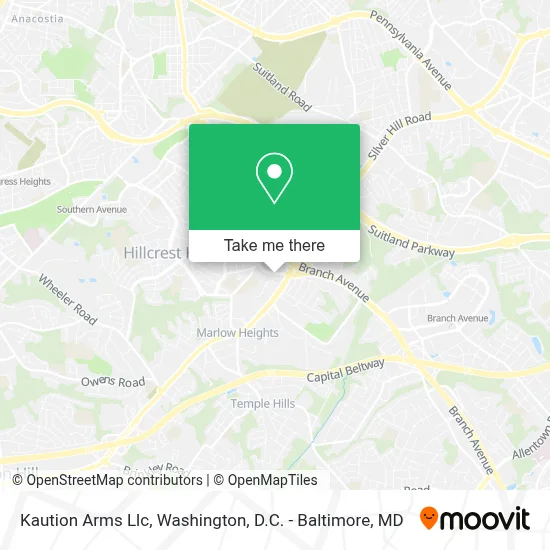 Kaution Arms Llc map