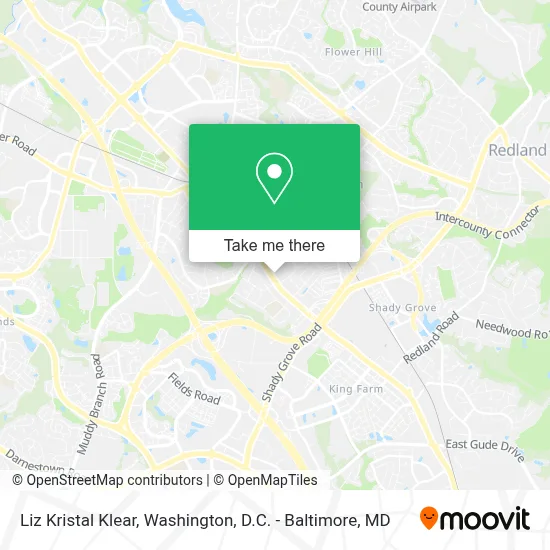 Liz Kristal Klear map