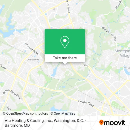 Atc Heating & Cooling, Inc. map