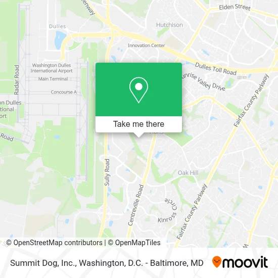 Summit Dog, Inc. map
