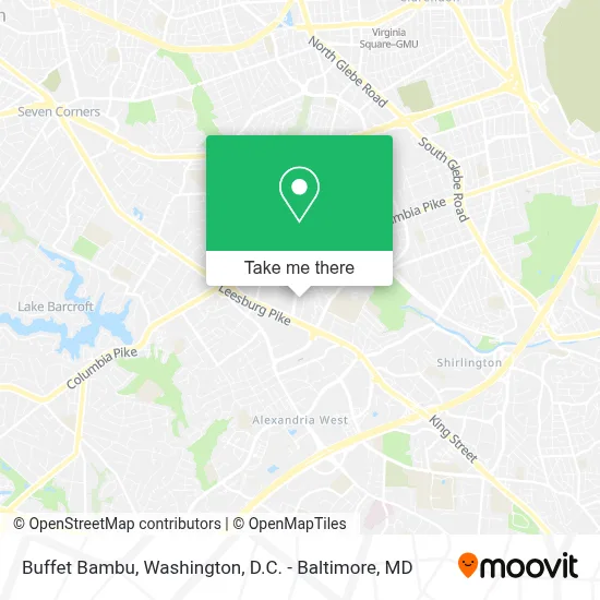 Buffet Bambu map