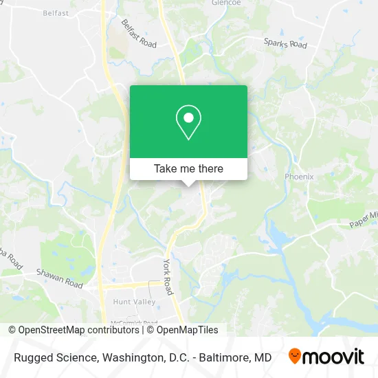 Rugged Science map