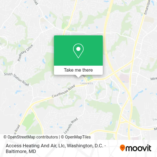 Access Heating And Air, Llc map