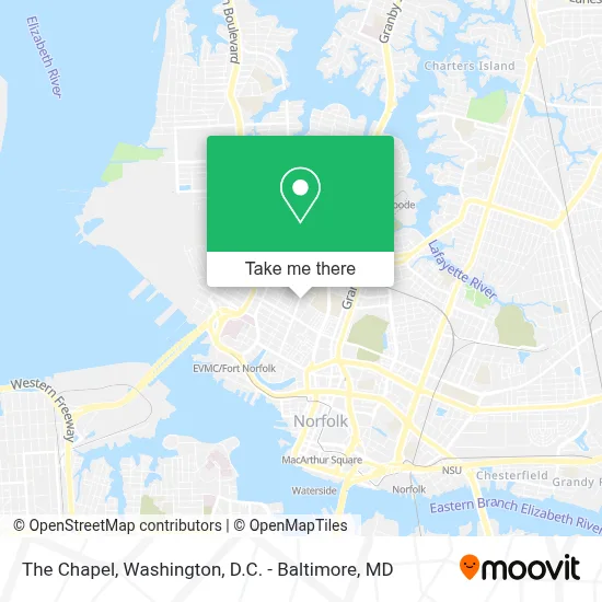 The Chapel map