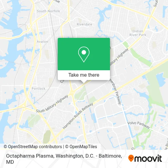 Octapharma Plasma map