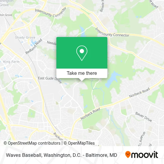 Waves Baseball map