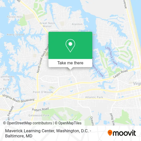 Maverick Learning Center map
