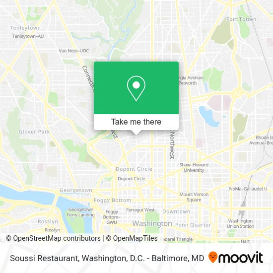 Soussi Restaurant map