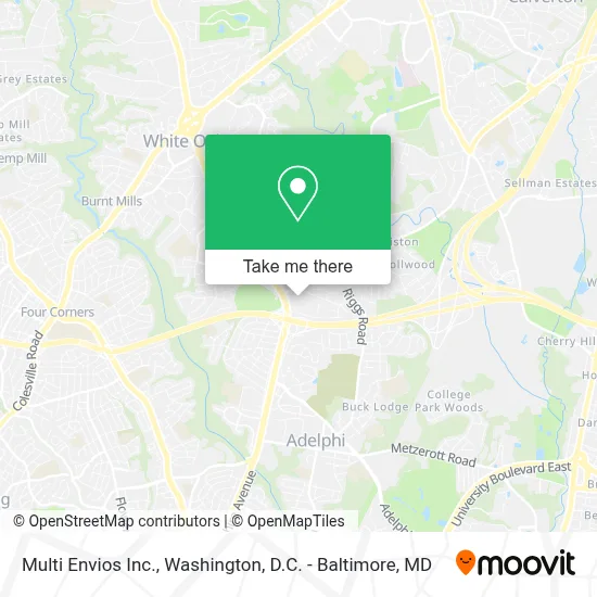 Multi Envios Inc. map