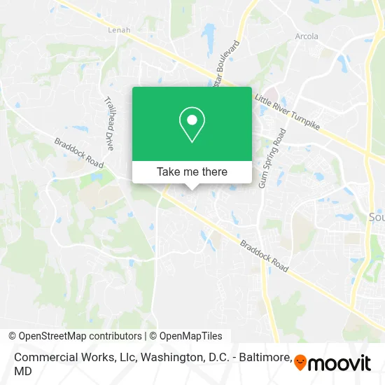 Commercial Works, Llc map