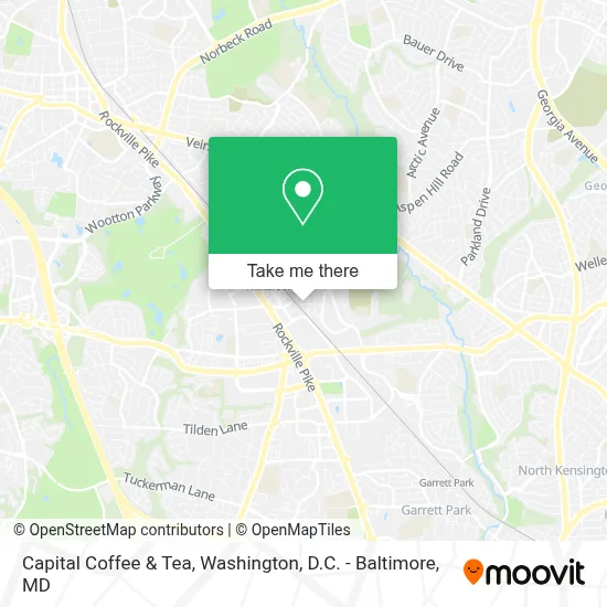 Capital Coffee & Tea map