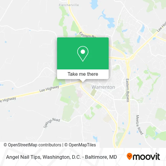 Angel Nail Tips map
