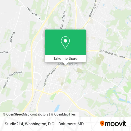 Studio214 map