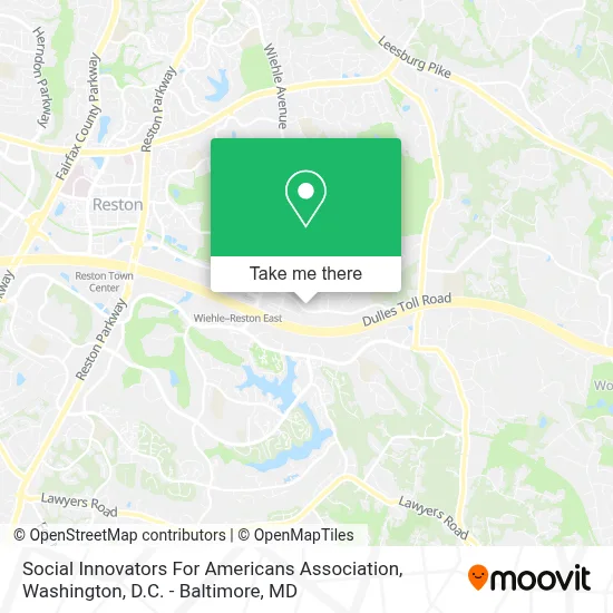 Social Innovators For Americans Association map