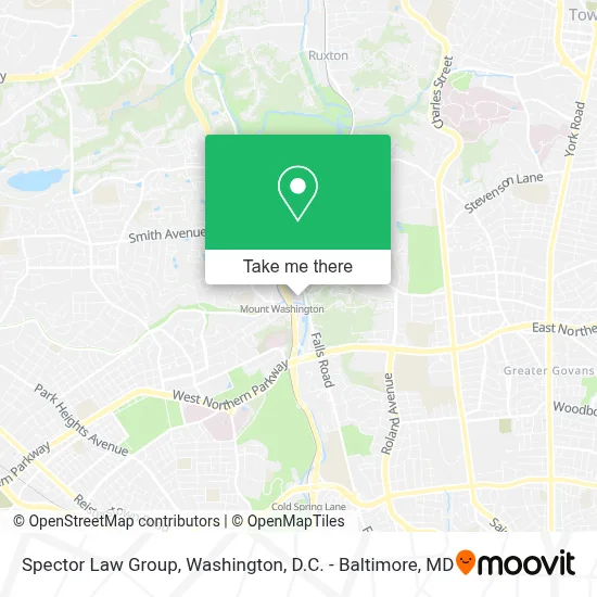 Spector Law Group map