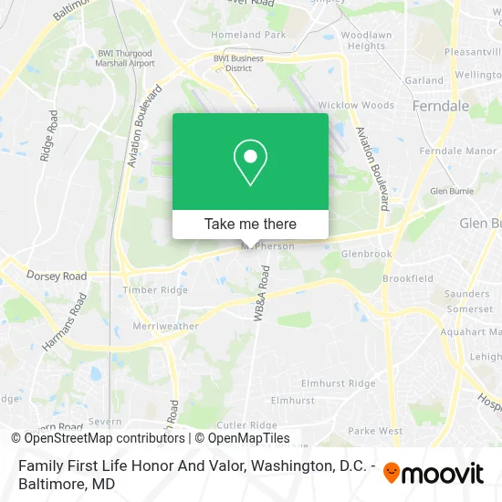 Family First Life Honor And Valor map